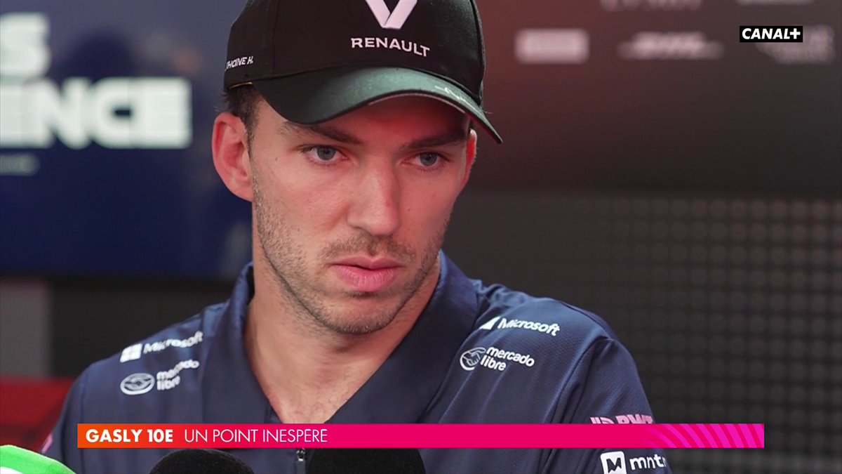 🎙️"Je suis super content pour toute l'équipe" 💙 Pierre Gasly ramène le point de la 10e place pour Alpine 🫡 #BelgianGP #F1