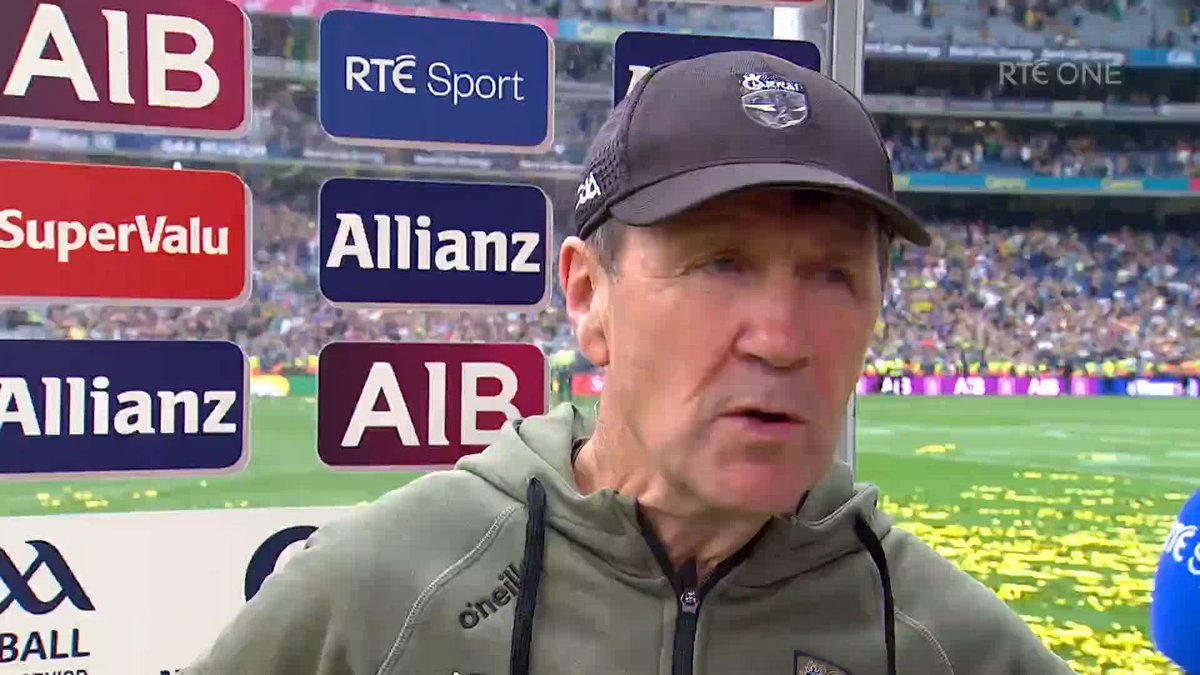 "You can't beat panel spirit. We said what happened to Cork last week wouldn't happen to us." Kerry boss Jack O'Connor looks back on winning the final #sundaygame