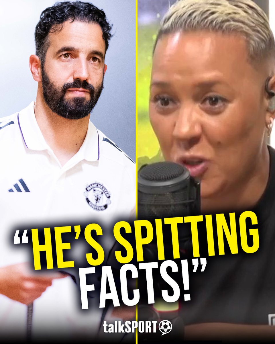 🙌 "He's just saying it how it is!" ✅ "He's just spitting facts!" Lianne Sanderson praises Ruben Amorim for his honesty after claiming Man Utd will suffer this season 👀