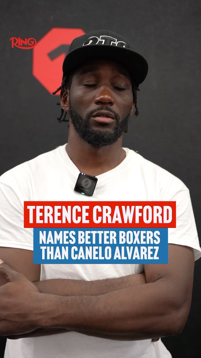 Terence Crawford could only speak when he heard a fighter who he thinks is better than Canelo Alvarez 👀 #CaneloCrawford live on Netflix l Sept 13th in Las Vegas 🥊