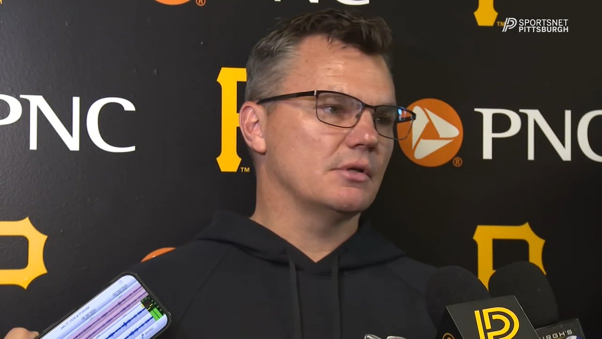 .Pittsburgh Pirates GM Ben Cherington on deadline strategy 👀 ⬇️ "If you look at teams that are succeeding that are most similar to us, they're getting a lot of value through trades... we have to be ready to do the same thing."