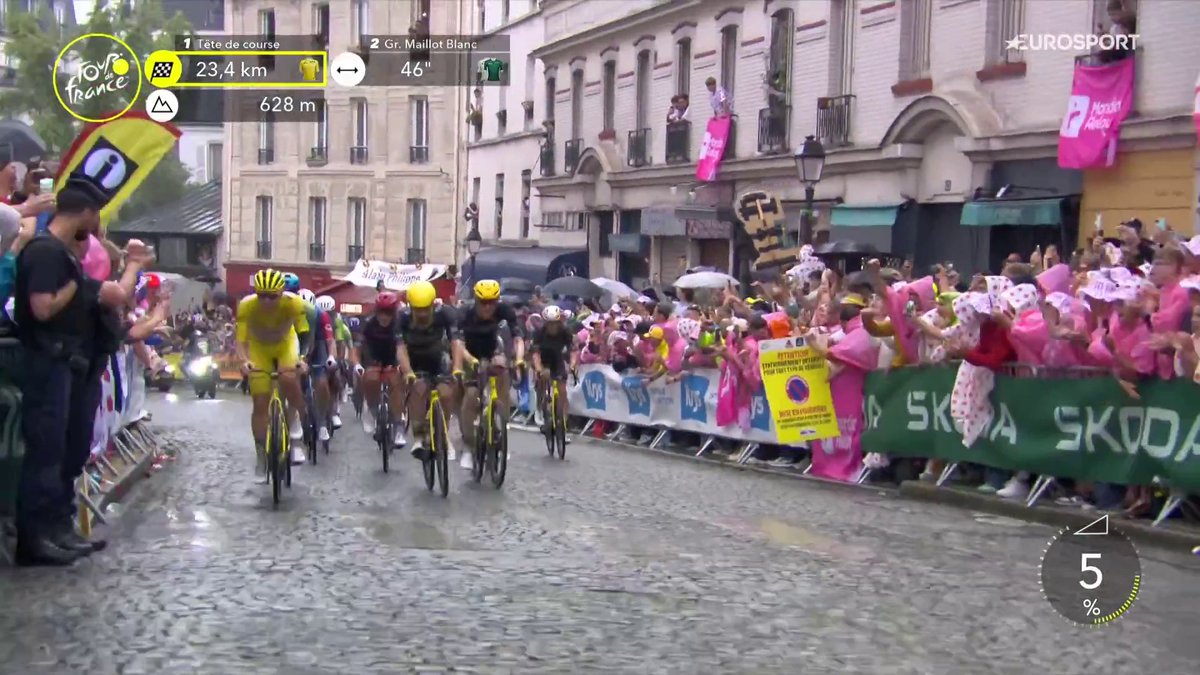 Tadej Pogacar corre para la gente que sabe y le gusta el ciclismo. #TDF2025