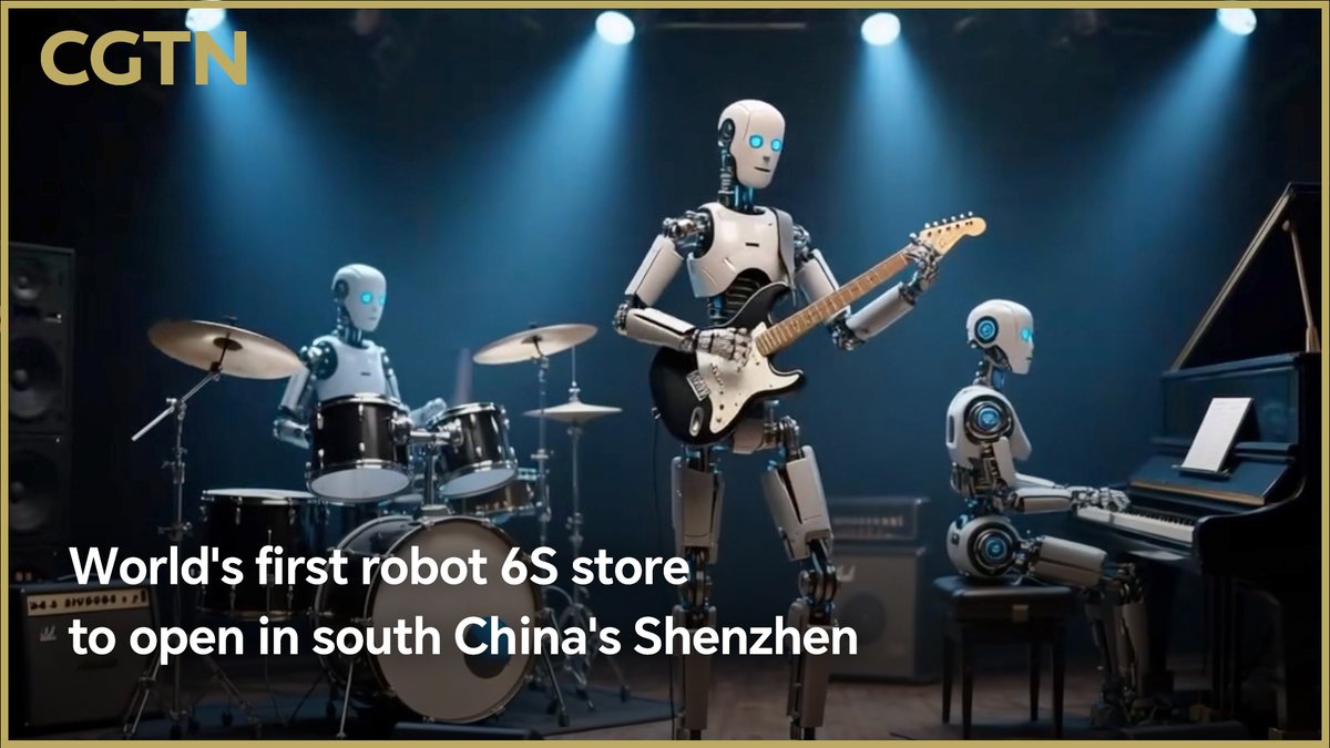 🇨🇳 | La primera tienda de robots 6S del mundo abrirá en Shenzhen, China.