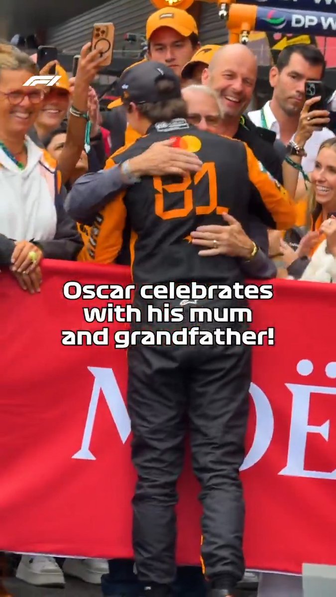 A special day for three generations of the Piastri family! 🥹 #F1 #BelgianGP