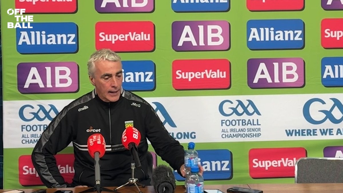 🗣️ "It does take more than one person to try and close down David" 🗣️ "We made too many mistakes... we'd just too many turnovers" Jim McGuinness on what went wrong for Donegal today as they lose out to Kerry, 1-26 to 0-19, in the All-Ireland Senior Football final. #GAA