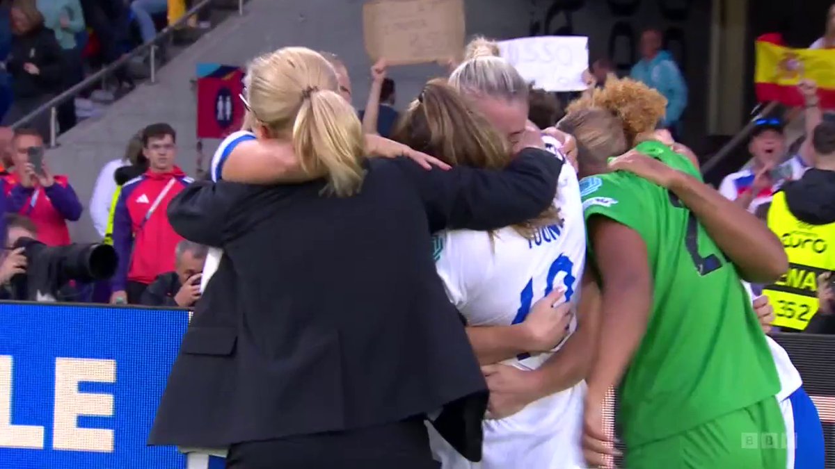 CHLOE KELLY, SHOUT IT LOUD!!! England are EUROPEAN CHAMPIONS! 🏆 #BBCFootball #WEURO2025