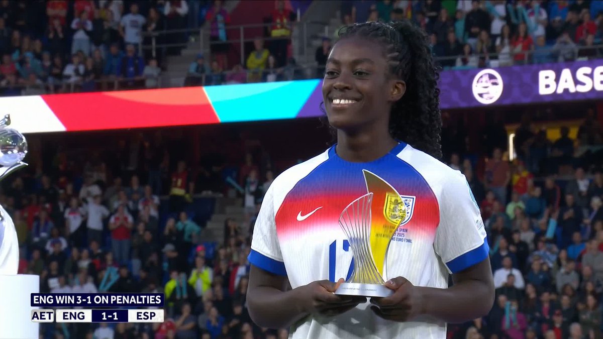 UEFA Young Player of the Tournament - Michelle Agyemang 🏆 A superstar in the making!