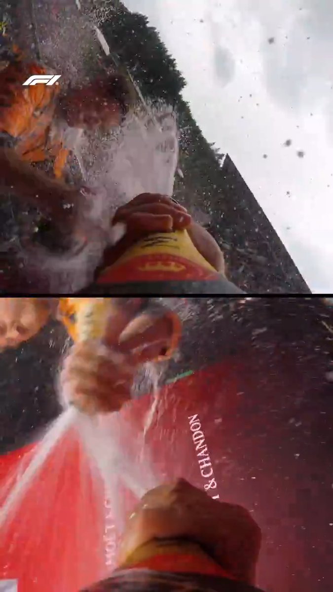 A sixth one-two of the season deserves to be celebrated 🥳🍾 #F1 #BelgianGP McLaren