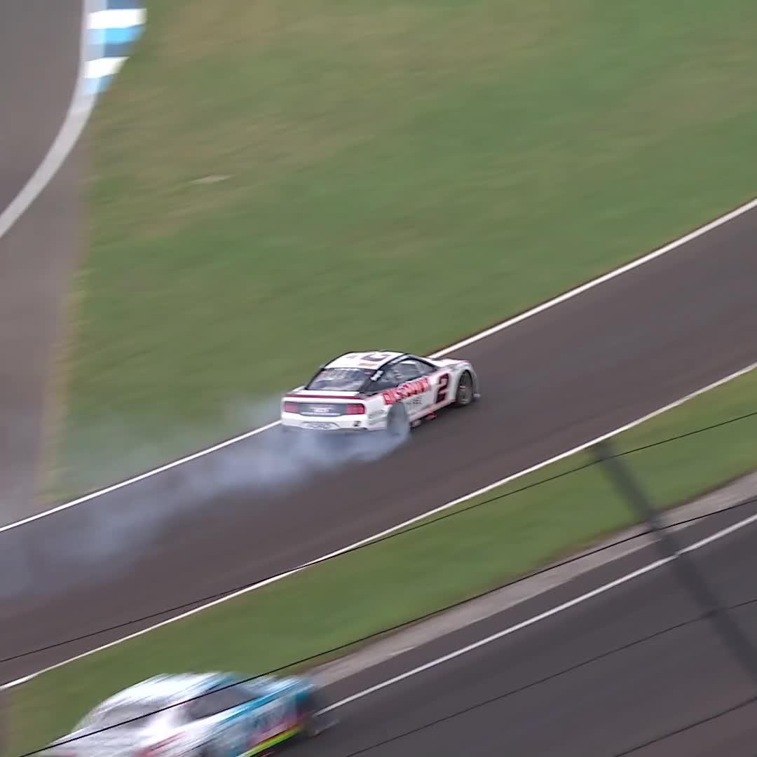 Problems for the race leader!