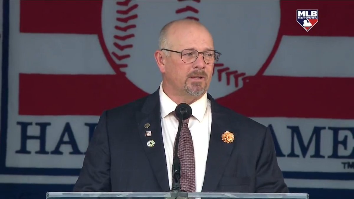 Billy Wagner thanks his Hall of Fame Houston Astros teammates Craig Biggio and Jeff Bagwell 👏