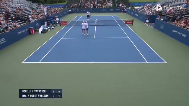 Our teamwork is golden 🏆 Top seeds Simone Bolelli and Andrea Vavassori defeat Nys/Roger-Vasselin 6-3 6-4 to capture the title in Washington! Mubadala Citi DC Open | #MubadalaCitiDCOpen