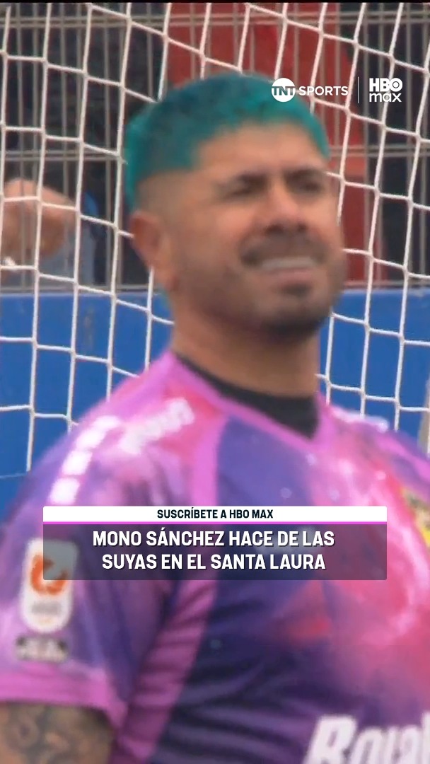 Salió como Neuer y luego recordó que es el Mono Sánchez