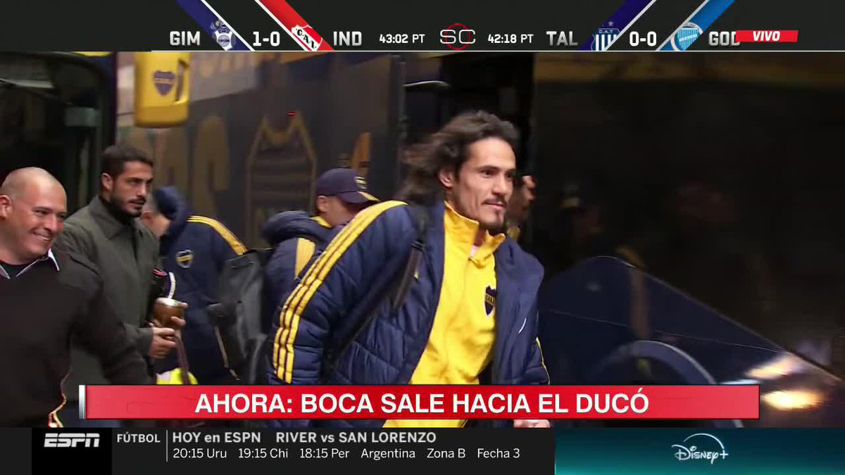🚌#Boca salió del hotel rumbo al Ducó. 🔎 A romper una racha muy negativa de 10 sin ganar.