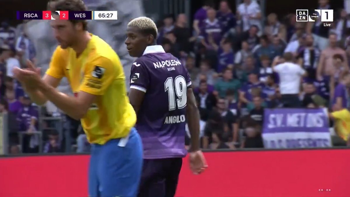 🧨 | Nilson Angulo had het niet beter kunnen plaatsen! 🤯🕸️ #ANDWES Kijk om 22u30 naar de hoogtepunten van de #JPL in de DAZN-app! 📲
