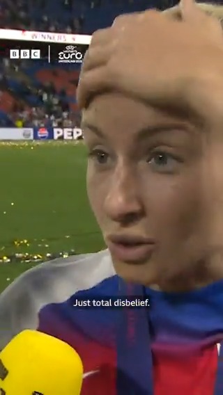 ‘Playing for this England side is unbelievable.’ Leah Williamson is a very proud captain!