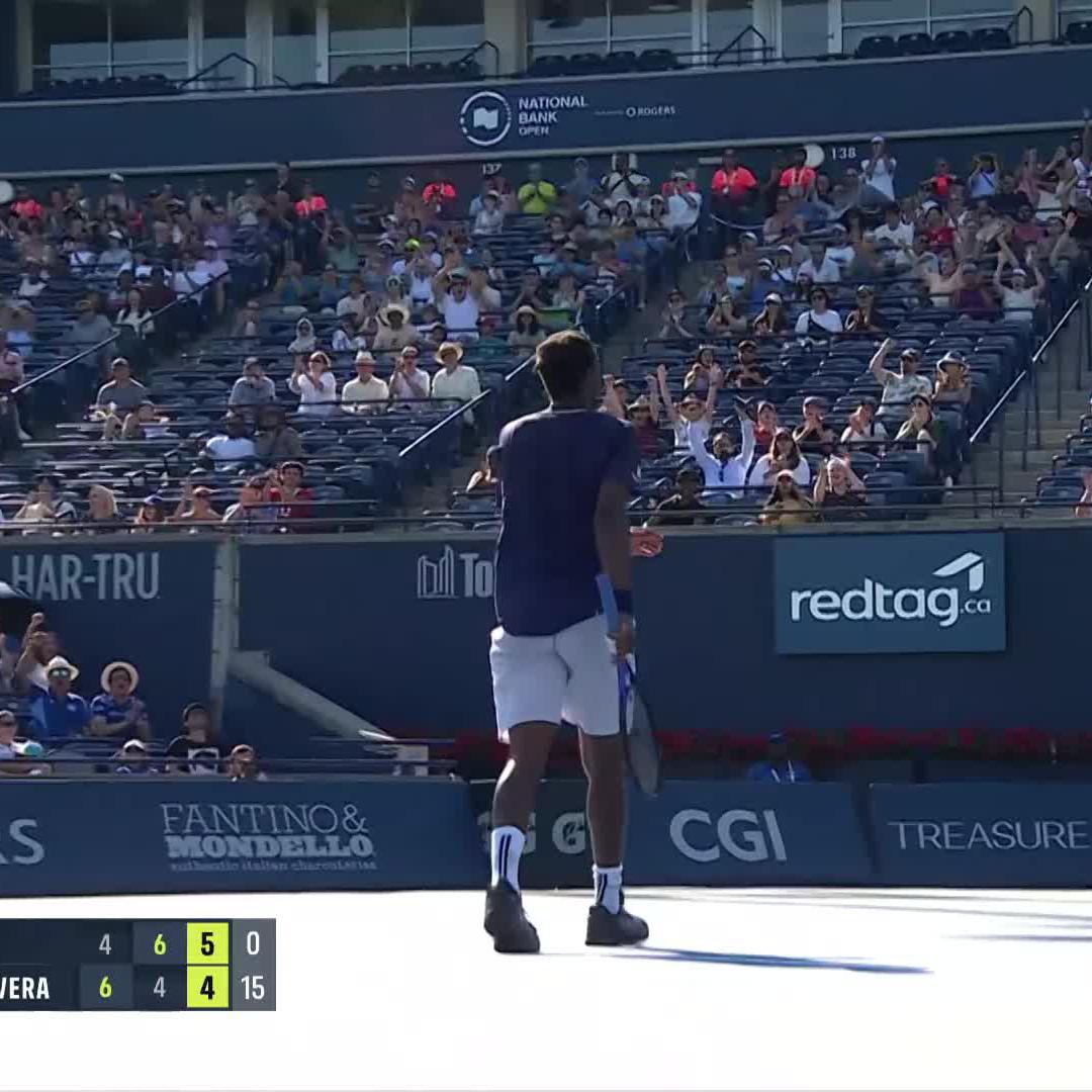 70% of Earth is water the rest is covered by Gael Monfils 🙌 #NBO25