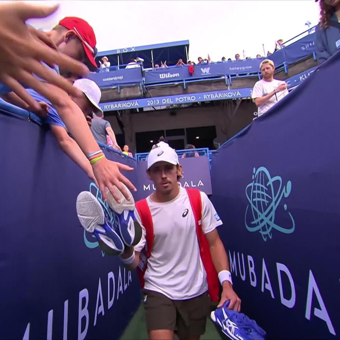 Go time in DC 🤩 De Minaur and Davidovich Fokina for the 🏆 at #MubadalaCitiDCOpen STREAM 👉