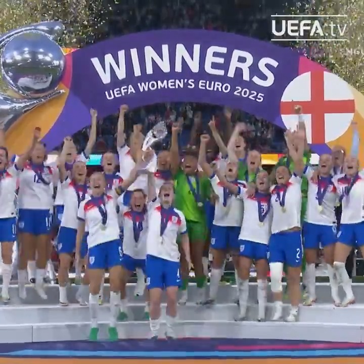 🏴󠁧󠁢󠁥󠁮󠁧󠁿 #WEURO2025 CHAMPIONS 🏆