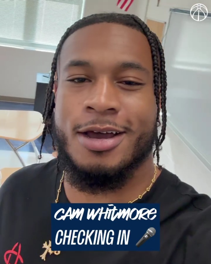 📣 Hometown guy Cam Whitmore officially checkin' in from the DMV 🤩