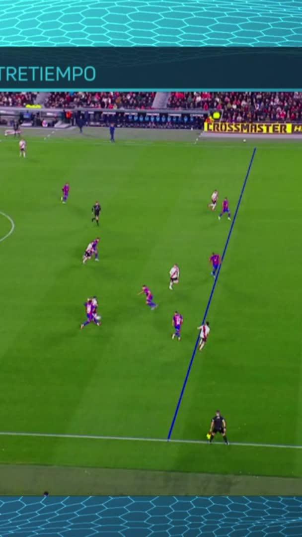 ⚠️🇦🇷 La jugada completa del GOL ANULADO POR OFFSIDE A RIVER ante San Lorenzo.
