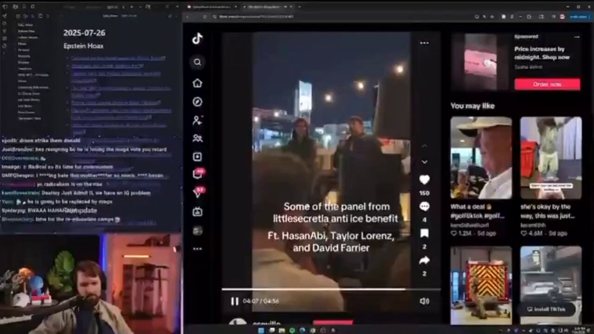 Epstiny is deeply concerned about people inciting political violence.