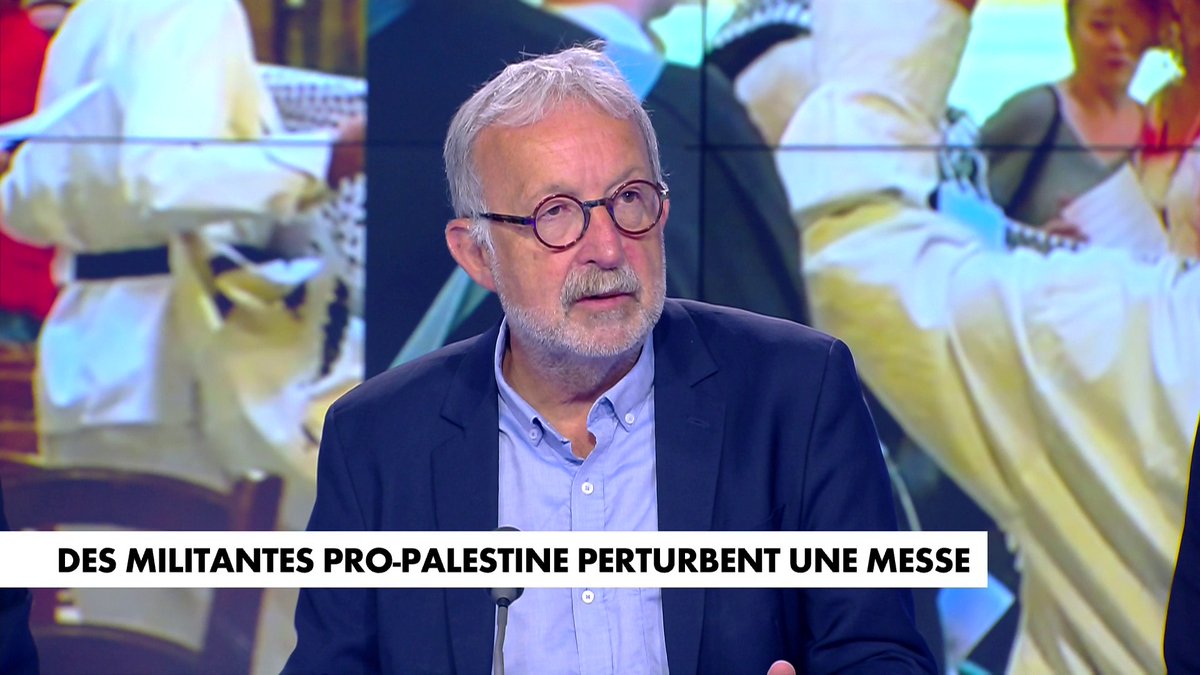 Joseph Thouvenel sur la messe perturbée par des militantes pro-Palestine à Paris : «Le minimum de respect que l'on peut avoir pour la religion, c'est de ne pas interrompre une messe», dans #LaMatinale