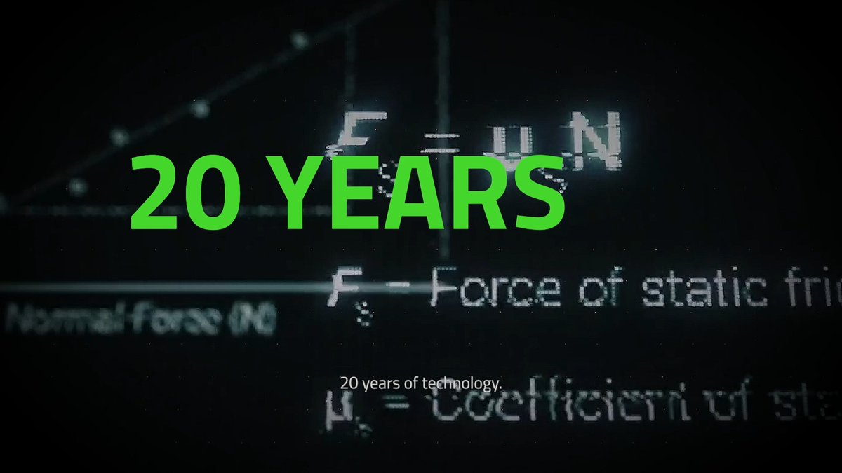 20 years of technology, a legacy of world-firsts. For Gamers. By Gamers. Discover the game-changing innovations that got us here: