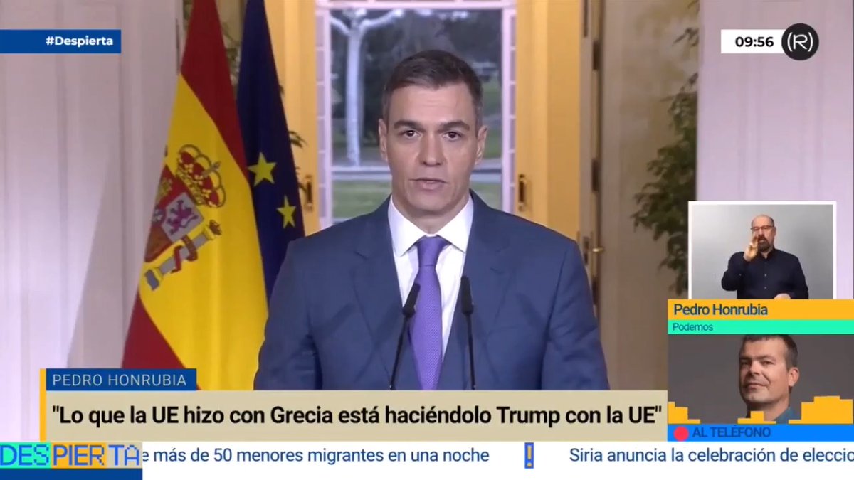 Lo que la UE le hizo a Grecia, es lo que Trump le está haciendo a la UE: demostrar quién manda y humillar a quien considera inferior. La diferencia es que Grecia al menos intentó plantar cara, la UE lo asume con placer 👇