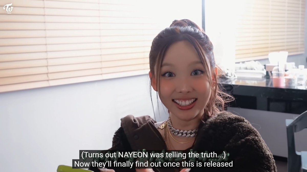 We finally got the footage of unnie line's April Fools prank after months and Nayeon was the one telling the truth 😭