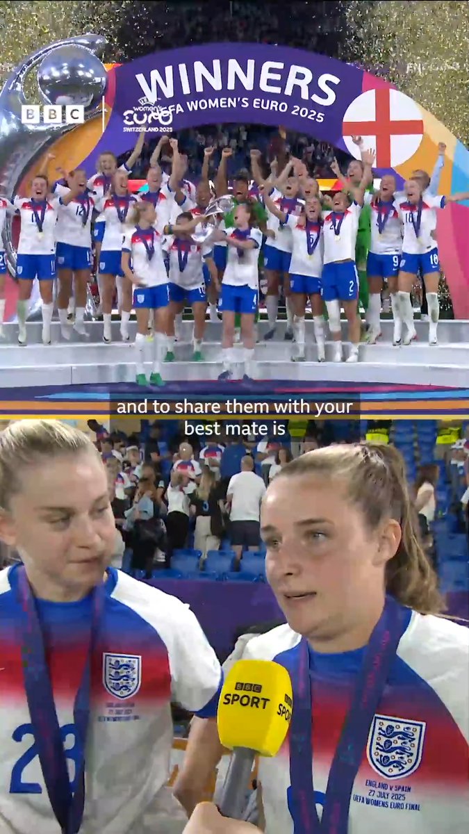 "I taught her that!" 😉 Ella Toone takes credit for Alessia Russo's Euro 2025 final goal!