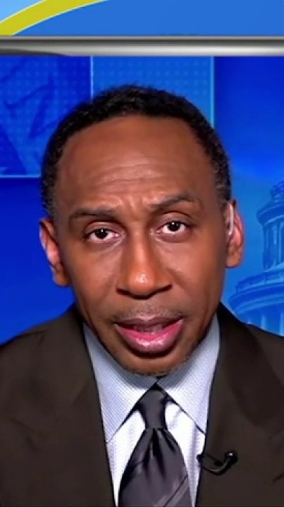 CUE Marshall Mathers: Stephen A Smith is asking, ‘will the real Democrats leader please stand up?’ — torching Alexandria Ocasio-Cortez, Bernie Sanders &amp; Congresswoman Jasmine Crockett for mixed signals. Who do you think is the leader of the Democratic Party?
