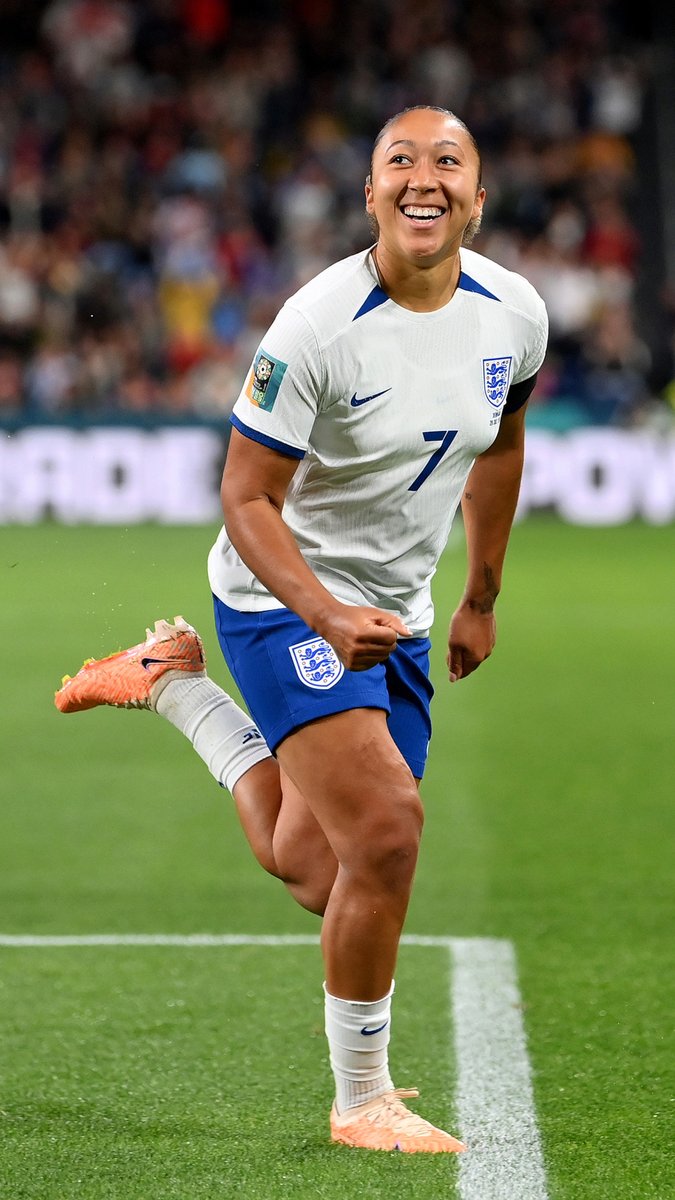 No stopping that strike! 😅 LJ two years ago today. 💥 Lionesses | #FIFAWWC