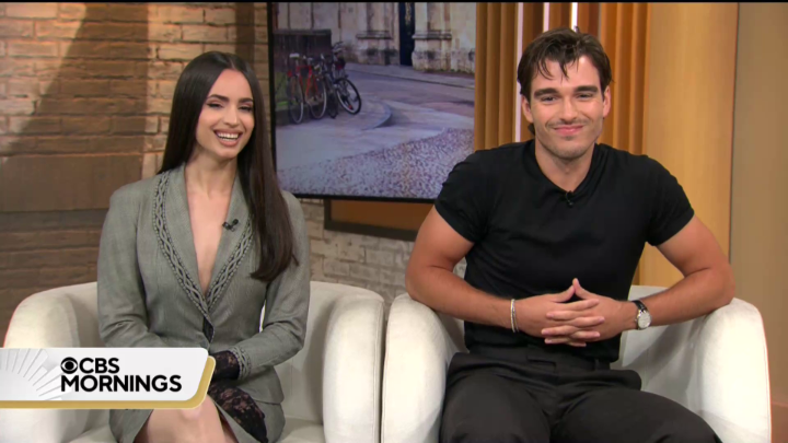 Actors Sofia Carson and Corey Mylchreest say their new movie, “My Oxford Year,” based on the novel of the same name, feels “like a classic” love story. The co-stars share how they hope to “open up people’s hearts with the comedy” in the film, while also providing crucial life lessons.