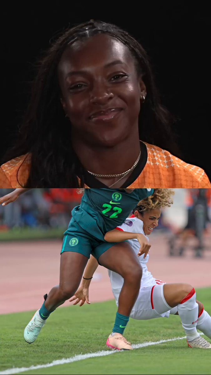 Super Falcon Michelle Alozie just can't live without this Nigerian dish 👀🥘