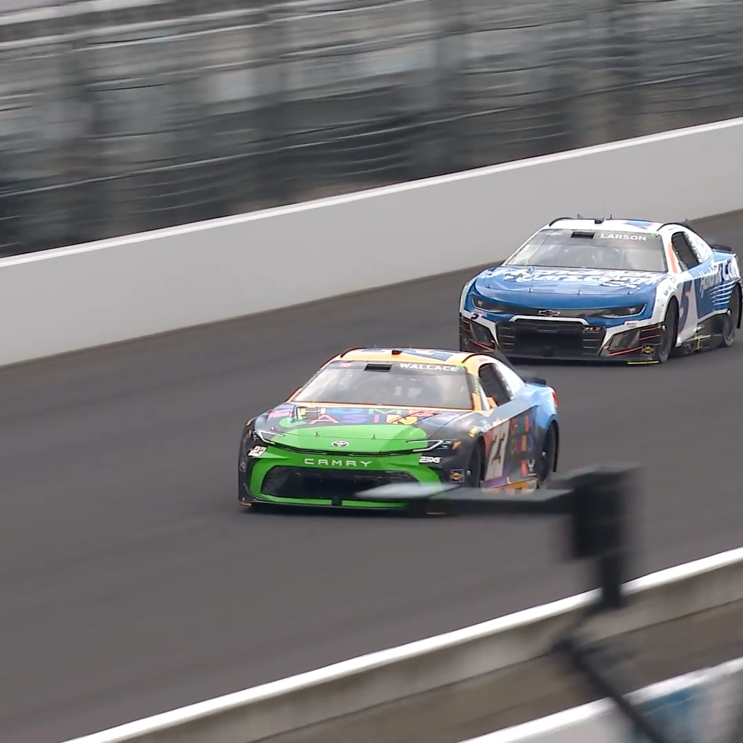 NASCAR Overtime at Indianapolis Motor Speedway. This is how it all went down for Bubba Wallace.