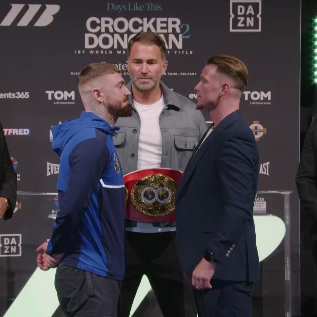 𝗥𝗘𝗠𝗔𝗧𝗖𝗛 𝗥𝗘𝗔𝗗𝗬 Lewis Crocker 🆚 Paddy Donovan for the IBF World Welterweight Title 👑 #CrockerDonovan2 | Sep 13 | Live on DAZN