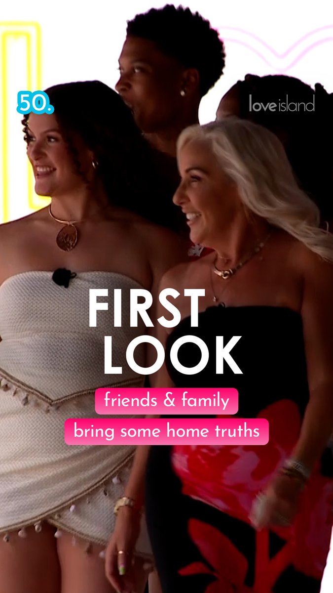 First Look 🫣 Screaming, crying, brutal honesty The Islanders’ friends and family lay down some reality checks #LoveIsland