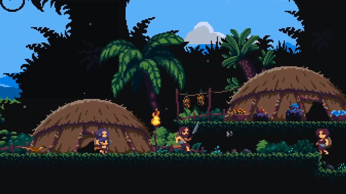 Primal Planet is OUT NOW! 👉 This solo-developed metroidvania combines survival and crafting elements with a pixel-perfect aesthetic and an action-packed story, and it's all taking place on a lush planet filled with dinosaurs. What’s not to like? Check it out and keep it yours forever 💿 Primal Planet - the dinovania 🦕 SeethingSwarm