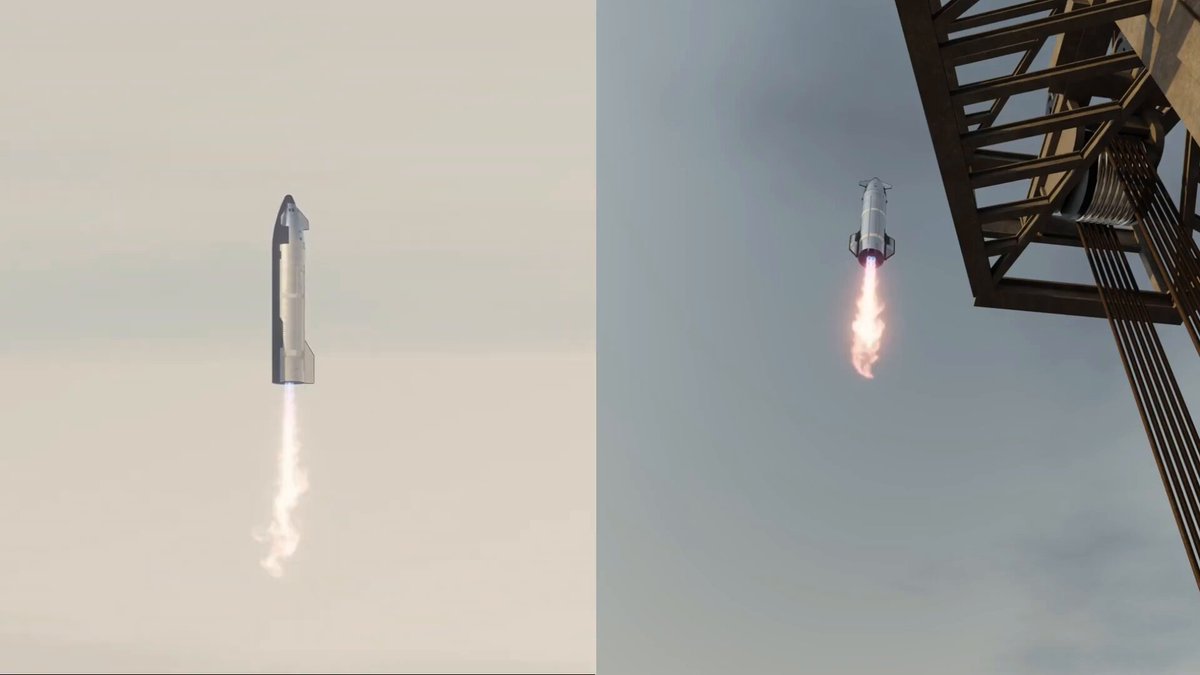 Ship 38: First Starship to be caught by Mechazilla.