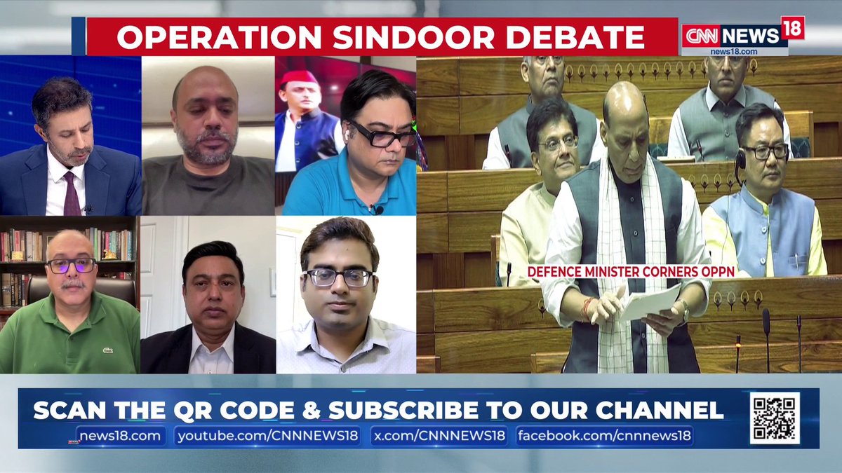#Politics | Today as India is playing cricket with Pak while back when Modi was Guj's CM he criticized Cong for the same: Political Analyst Dr. Akash Deep Muni Trump never claimed about a call with Modi, only peace brokerage: Sr Fellow IPCS Abhijit Iyer-Mitra #OpSindoor #TheHardFacts | Rahul Shivshankar