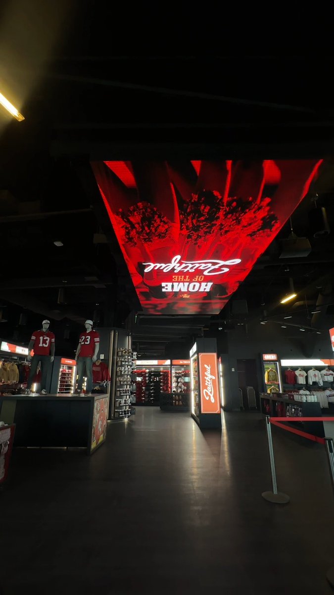 The #49ers Team Store reopens today at 9 AM!