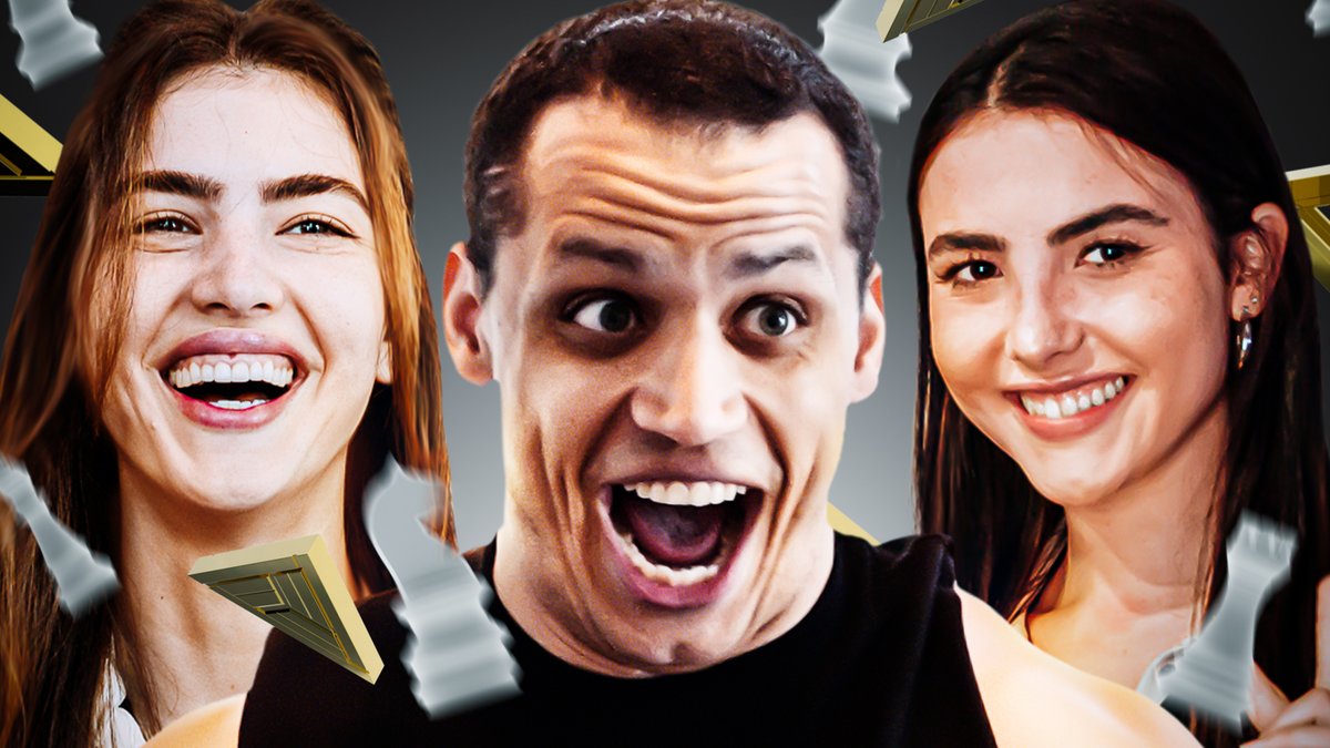 ♟️ loltyler1 showed up locked in and ready to compete. But Alexandra Botez and Andrea Botez thought he would look better elsewhere.