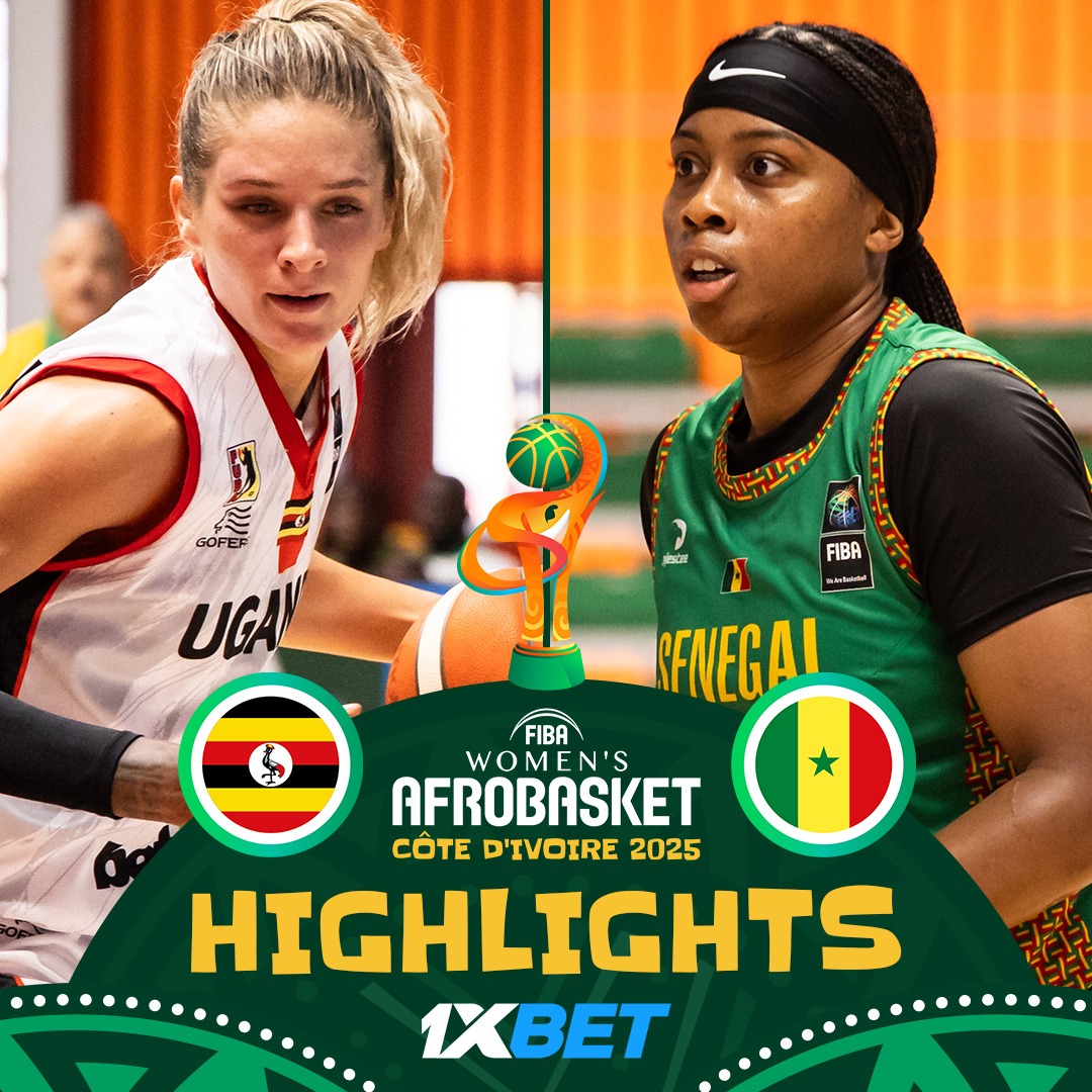 🇺🇬 Uganda stun Senegal 🇸🇳 for second time in a row to advance to the quarterfinals! 🔥 #AfroBasketWomen #LeadWithLegacy | 1XBET Highlights