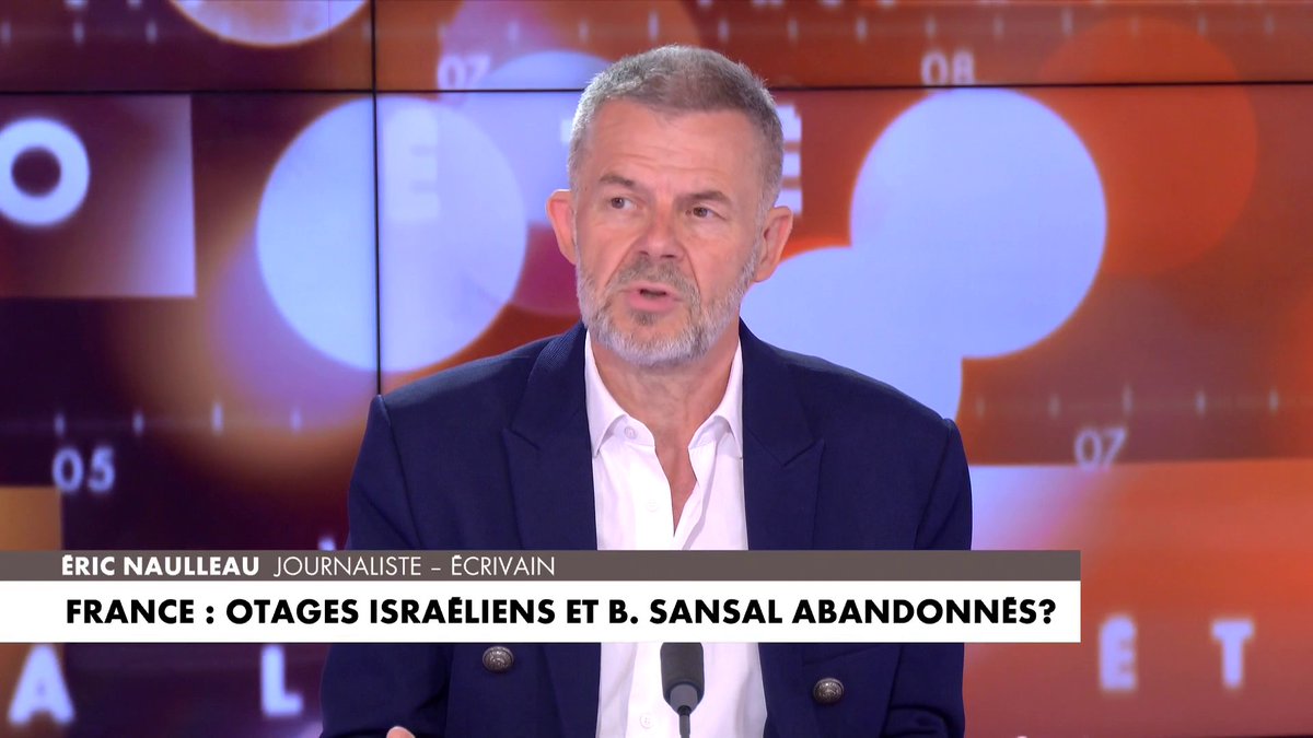 Eric Naulleau, journaliste et écrivain : «Le "en même temps" macroniste, c'est se coucher en même temps devant le pouvoir algérien et devant le Hamas», dans #FacealinfoETE
