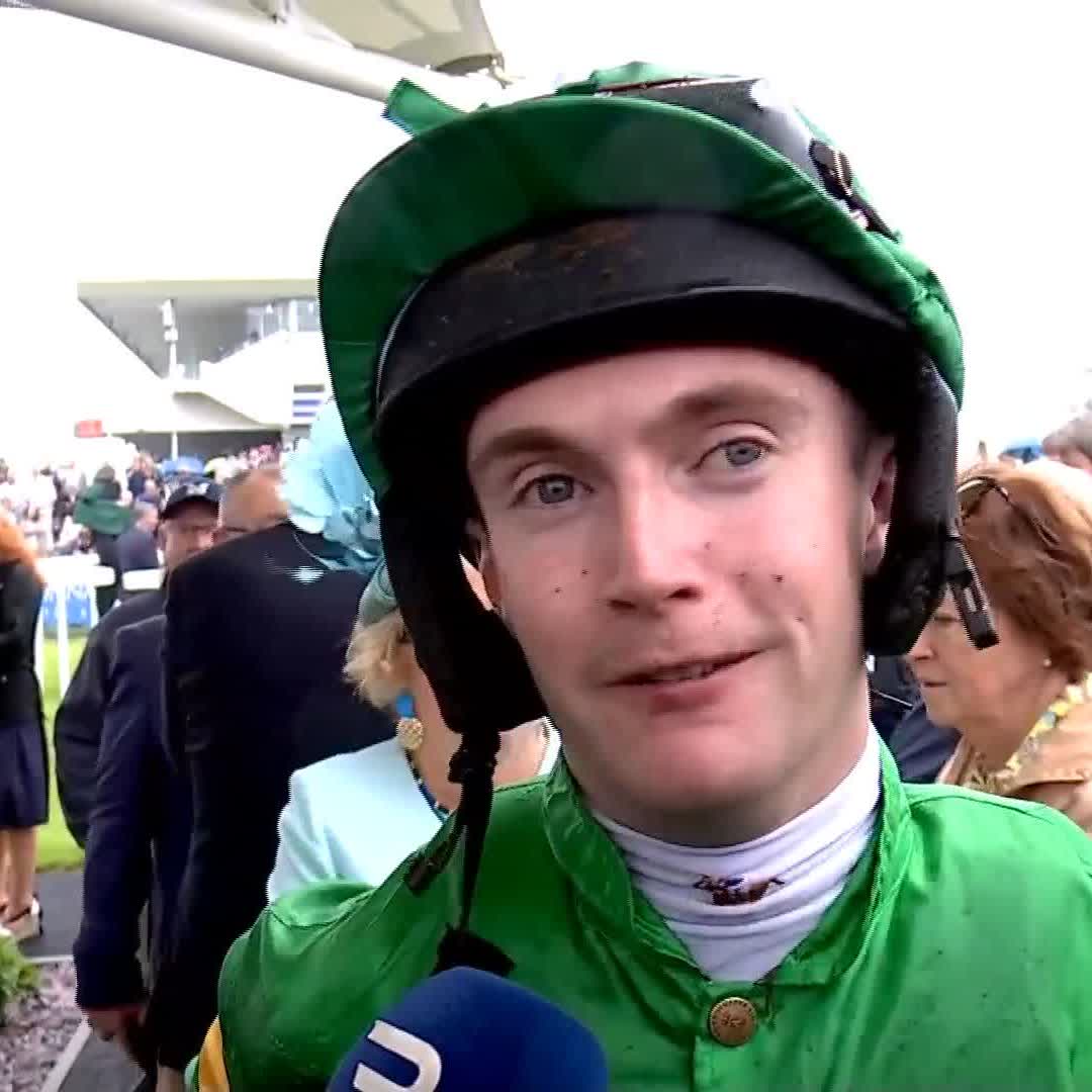 "He was looking down on me I think." Alan O'Sullivan remembers brother Michael after an "unbelievable" victory and fairy tale success in the big race for the amateurs at Galway Races, the Connacht Hotel (Q.R.) Handicap 👏
