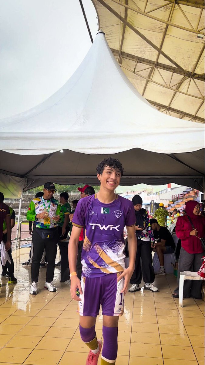 It brings me immense pride that my son Pehlaaj and his team brought glory to Pakistan by winning the Langkawi Cup (Malaysia) and Pehlaj was honoured with the Golden Glove for being the best goalkeeper of the tournament. Football in Pakistan has a promising future, InshaAllah.