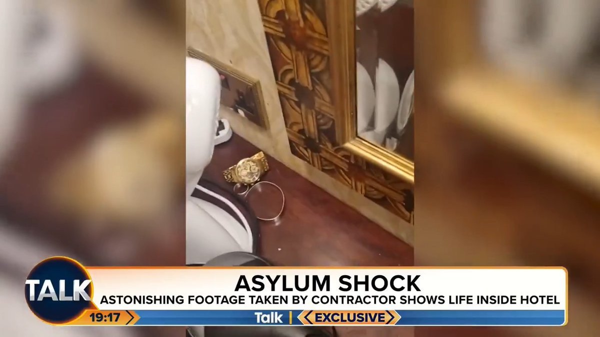 EXCLUSIVE: Shocking footage reveals the life of luxury which hundreds of migrants are enjoying in an asylum hotel. Footage taken by hotel contractor Aston Knight gives unparalleled access to life inside a migrant hotel. Kevin O'Sullivan