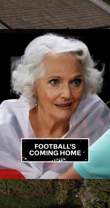 FOOTBALL'S COMING HOME! ⚽ 🦁 #Emmerdale