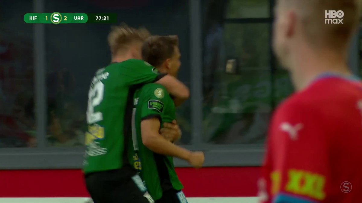 Varbergs BoIS har vänt! Isak Vidjeskog med målet, 2-1 mot Helsingborgs IF! 👀 📲 Se matchen på HBO Max