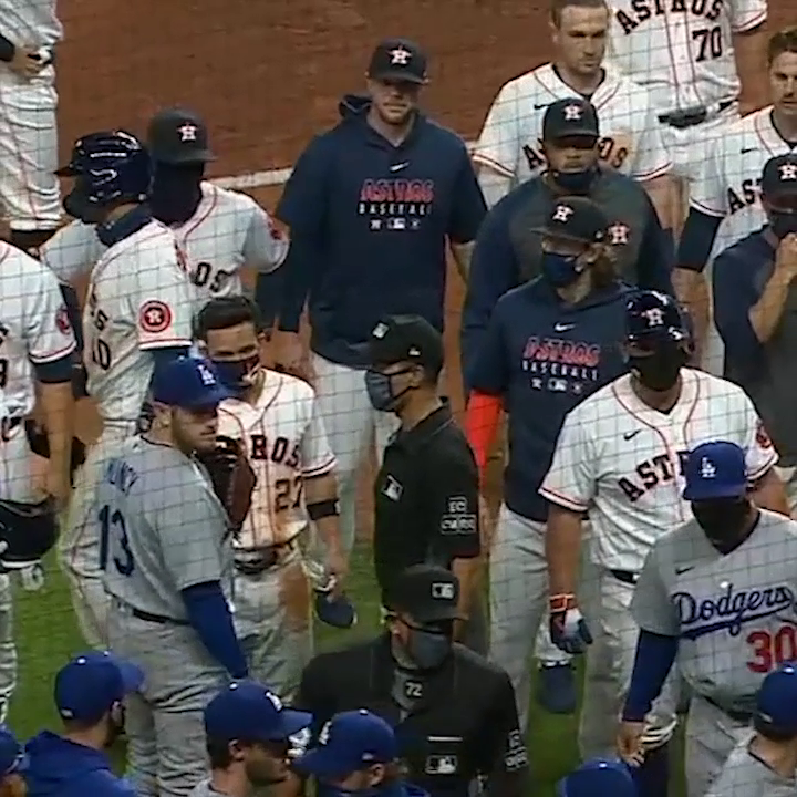 5 years ago today, Joe Kelly hit Carlos Correa with the pouty face seen around the world 🤣 Every Dodgers vs Astros matchup has hit different since.